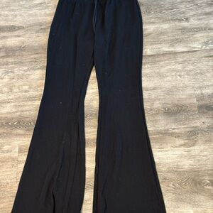 Black Flared Pants